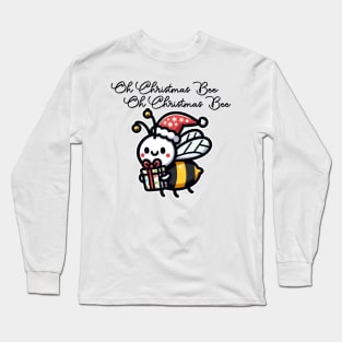 oh Christmas Bee Long Sleeve T-Shirt